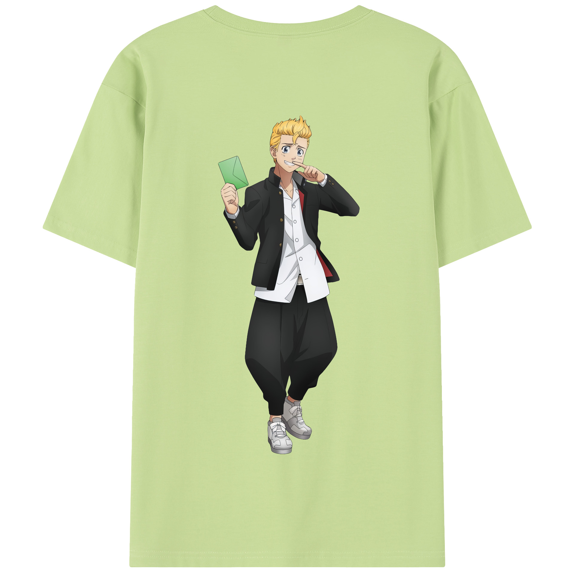 （画像用） 東京リベンジャーズ Tokyo Revengers 綿100％半袖Tシャツ（背面プリント）